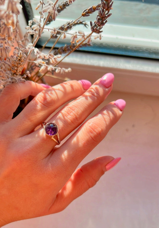 Amethyst ring