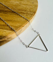 Triangle necklace