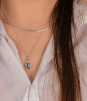 Labradorite necklace