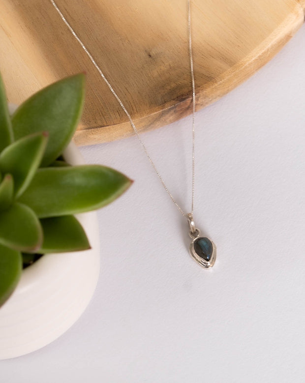 Labradorite necklace