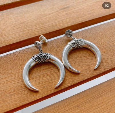 Silver earrings - Brincos de prata