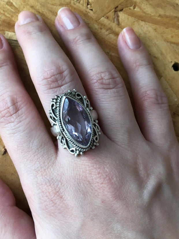 Amethyst ring - Anel de ametista