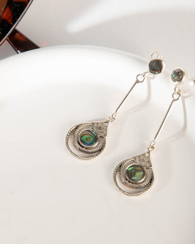 Abalone earrings