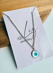 Evil eye necklace - Colar de olho grego